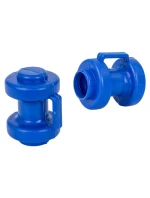 TRAMPOLÍNOVÁ TYČ HŘIBOVITÁ ČEPICE MODRÁ 1KS