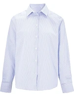 NEOBLU Baptiste Men Mikro keprová košile s dlouhým rukávem 24.4338 blue stripes NEOBLU Baptiste Men Mikro keprová košile s dlouhým rukávem 24.4338 blue stripes