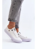 Dámské Klasické Nízké Tenisky BIG STAR AA274010 Bile