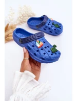 Dětské pěnové lehké sandály Crocs Modre Sweets