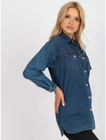 RO KS GMK 4008 košile.62 tmavě modrá RO KS GMK 4008 košile.62 tmavě modrá