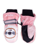 Dětské zimní lyžařské rukavice Yoclub REN-0200G-A110 Pink