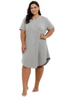 Dámská noční košilka 3367 Meg grey - TARO Dámská noční košilka 3367 Meg grey - TARO