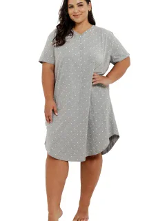 Dámská noční košilka 3367 Meg grey - TARO