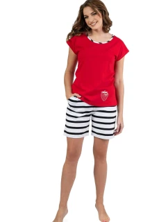 Dámské pyžamo 697 red - REGINA