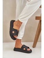 Pěnové Pantofle S Výřezy Černé Neladith Pěnové Pantofle S Výřezy Černé Neladith