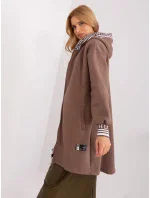 Mikina RV BL 9225.96P hnědá