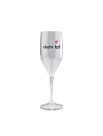 Vlastní text na nerozbitnou prosecco sklenici Vlastní text na nerozbitnou prosecco sklenici