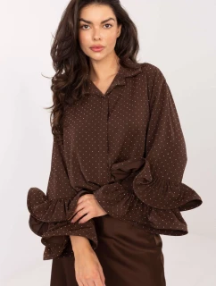 Košile s dlouhým rukávem  model 222149 Italy Moda