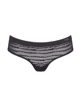 Dámské kalhotky FREE Evolve Hipster Lace - BLACK - černé 0004 - SLOGGI