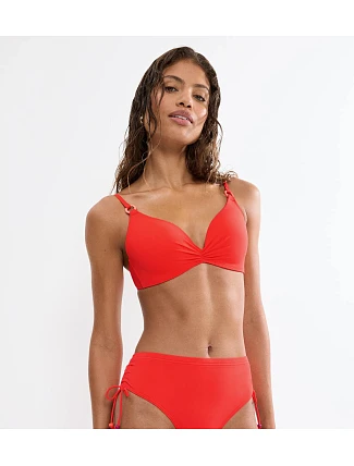 MIX & MATCH SUMMER – Polstrovaný plavkový top se srdcovým výstřihem Triumph