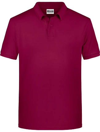 Daiber 8010 Pánské piqué polo z bio bavlny 02.8010 wine Daiber 8010 Pánské piqué polo z bio bavlny 02.8010 wine