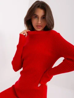 PM SK PM319 šaty.19 červená