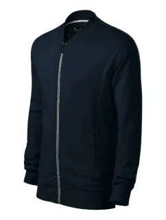 Bomber mikina pánská námořní modrá