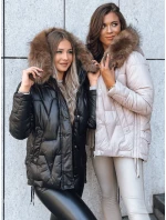 Dámská zimní bunda SNOW beige FashionStreet TY3817