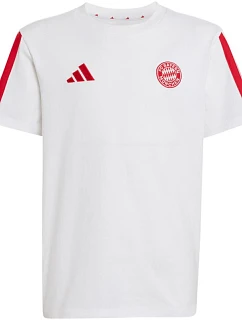 Dětské tričko adidas FC Bayern Muenchen červenobílé KG2591