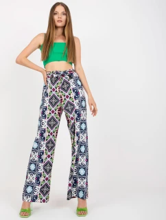 DHJ SP 13587 kalhoty.66P černá a modrá