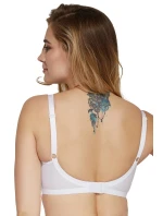 Dámská kojící podprsenka Mama Basic Milky Bílá - Mitex