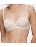 Dámská podprsenka Wild Azalea Florale WHP - BROWN - sv. béžová 00RB - TRIUMPH Dámská podprsenka Wild Azalea Florale WHP - BROWN - sv. béžová 00RB - TRIUMPH