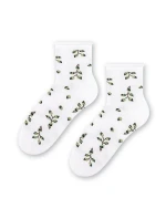 Vzorované netlačící ponožky Steven art.099 35-40