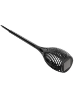 SOLÁRNÍ SVÍTILNA TANČÍCÍ PLAMENY 3V1 10X10X86CM 12 LED DIOD