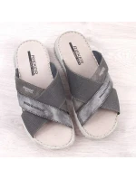 Pohodlné žabky Rieker M RKR581 grey