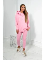 Sada mikiny, topu a legín 24349 světle růžová -Kesi Sada mikiny, topu a legín 24349 světle růžová -Kesi