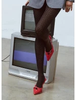 Dámské punčochové kalhoty Nadia Code 1215 Černá vzor - Gabriella