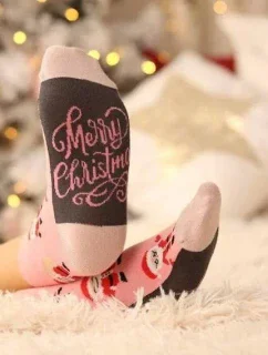 Ponožky Wola U04.155 Veselé Vánoce 35-46