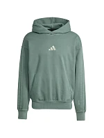 Pánská mikina adidas A SZN W FL HD green JL6538 pánské barvy
