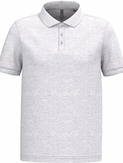 Kariban K 254 Pánské piqué polo 20.K254 ash heather