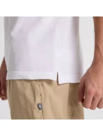 Bavlněná polokošile New Balance Pique M MT51519WT T-Shirt Bavlněná polokošile New Balance Pique M MT51519WT T-Shirt