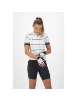 Rogelli dámské rukavice STRIPE bílo-růžové XL