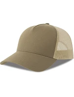 Atlantis Headwear Rapper Cotton-S 5 panelová Trucker kšiltovka 33.0260 khaki/stone Atlantis Headwear Rapper Cotton-S 5 panelová Trucker kšiltovka 33.0260 khaki/stone