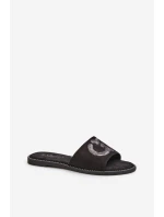 Dámské Ploché Žabky S Cekulemi S.Barski KV27-052 Černé