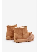 Zateplené Dětské Sněhové Boty Lamy Camel Esandira