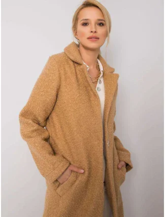 Dámský kabát 217 EN 23335.86 velbloudí