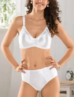 Dámská podprsenka bez kostic 5063 bílá - Naturana