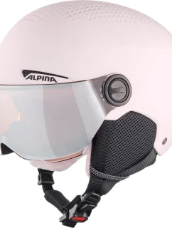 Lyžařská přilba ALPINA ZUPO VISOR Q-LITE ROSE 51-55