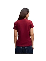 Dámské tričko Puma ESS Small No.1 Logo Tee(s) hnědé 682373 23