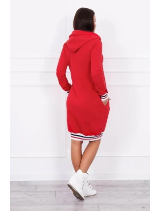 Červené šaty Brooklyn Červené šaty Brooklyn