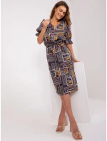 LK SK 507468 šaty.75P grafit LK SK 507468 šaty.75P grafit