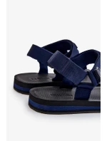 Pánské sandály na suchý zip Big Star DD174718 Námořnická modrá