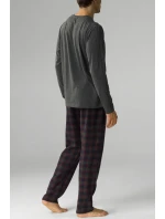 Atlantic NMP-375 barva: šedá melanžová/šedá/červená Atlantic NMP-375 barva: šedá melanžová/šedá/červená