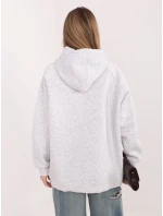 Mikina RV BL A1034.30 melanžově šedá