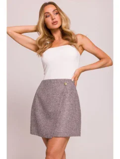 M854 Mini sukně - grafitová