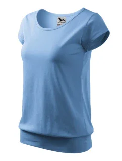 City tričko dámské nebesky modrá