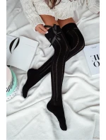 AŽUROVÉ PLETENÉ PONOŽKY SE STUHOU 0835.001 AŽUROVÉ PLETENÉ PONOŽKY SE STUHOU 0835.001