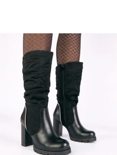 Kozačky na podpatku  model 221654 Solea