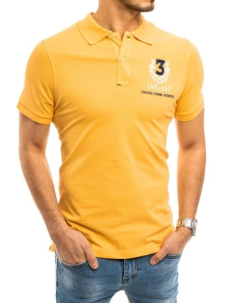 Pánské žluté polo tričko FashionStreet PX0358